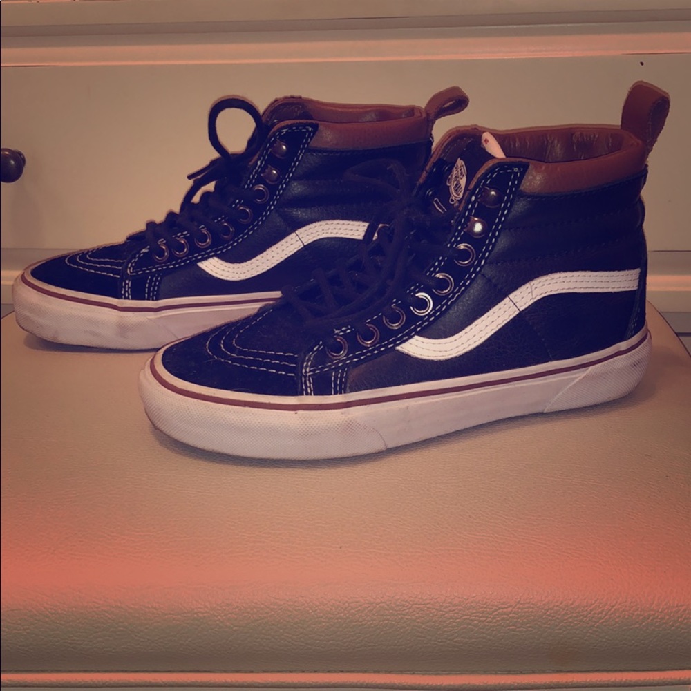 High Top Vans Black